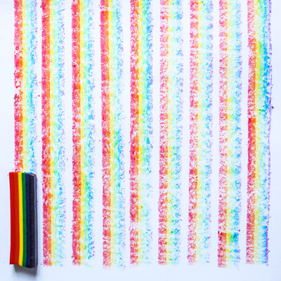 Rainbow Wax Crayon