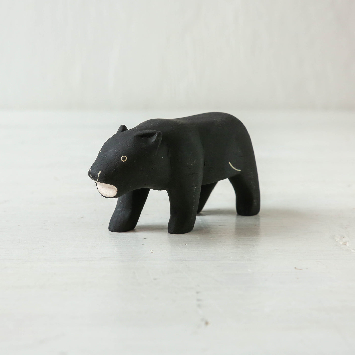Wooden Black Panther