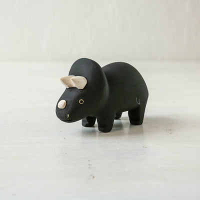 Wooden Triceratops