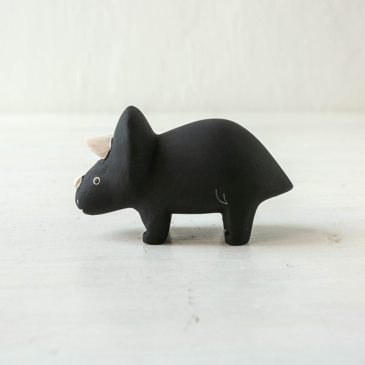 Wooden Triceratops