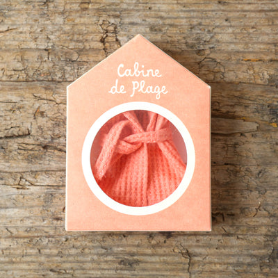 Coral Bathrobe for Mum or Dad Maileg Mouse
