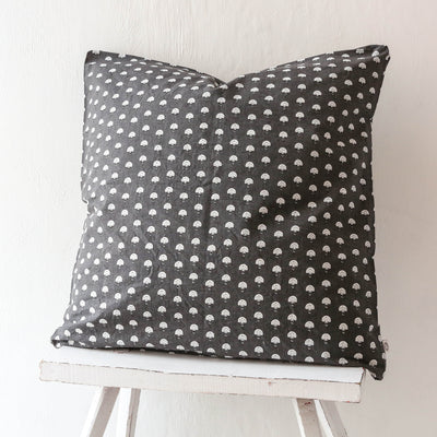 SALE Cushion Cover - Nero Dark Grey