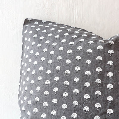 SALE Cushion Cover - Nero Dark Grey