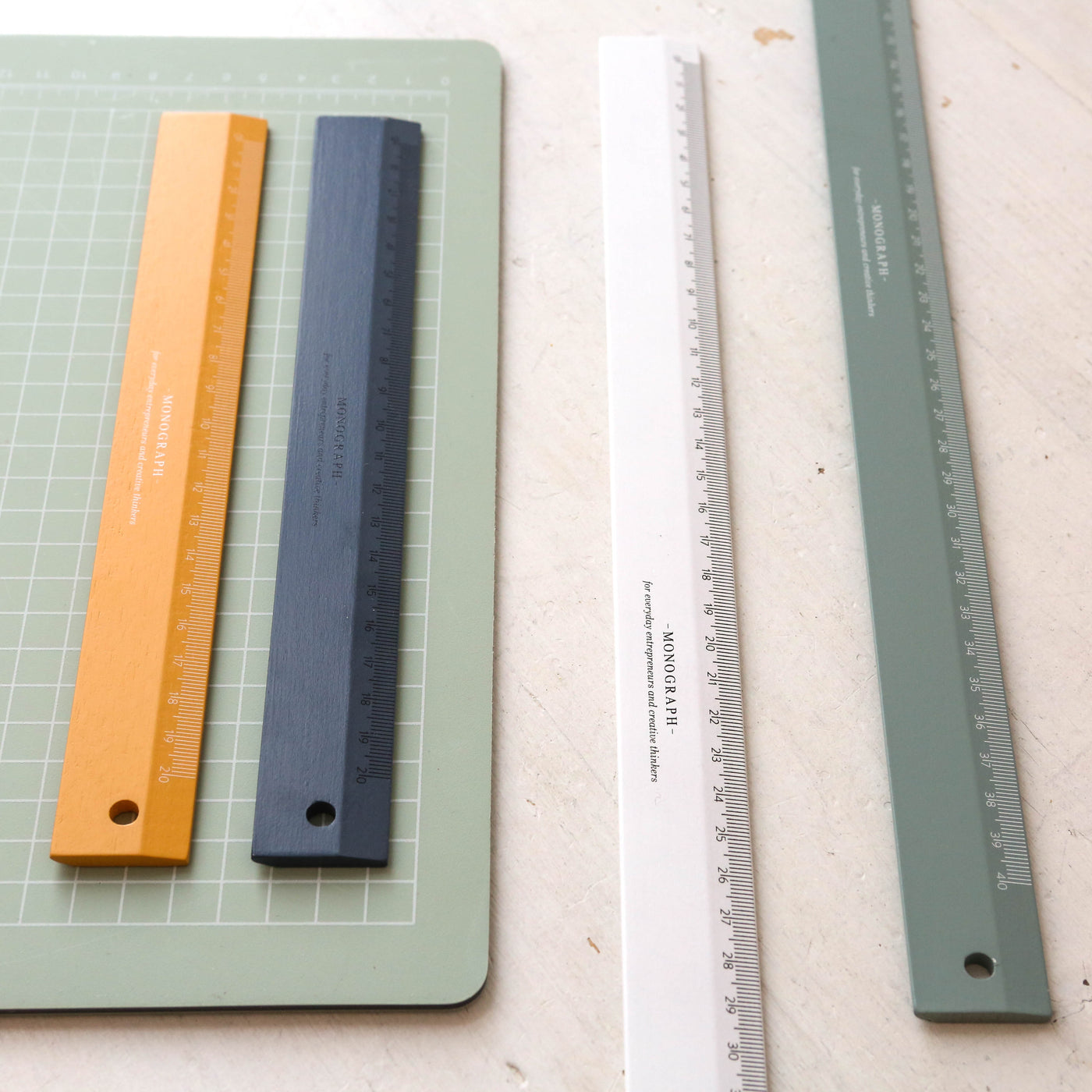 Monograph Wooden Ruler