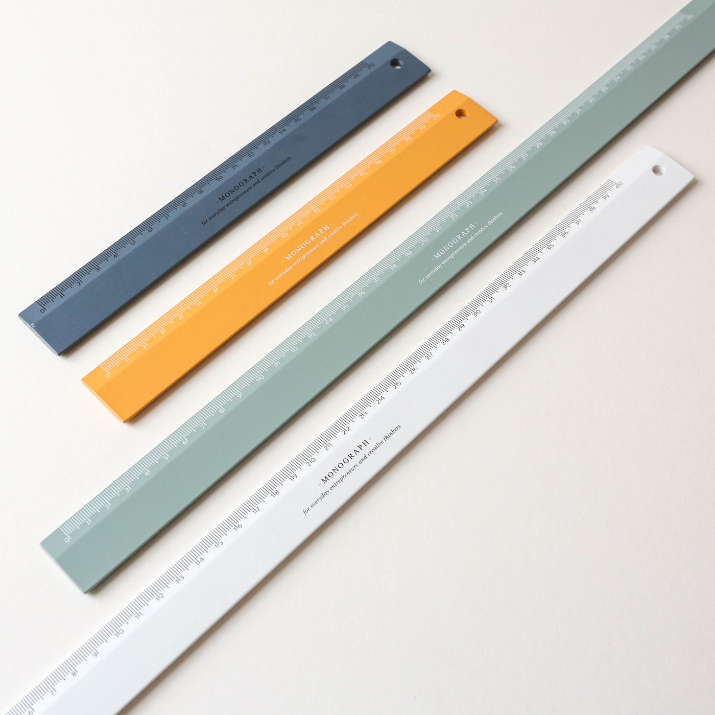 Monograph Wooden Ruler