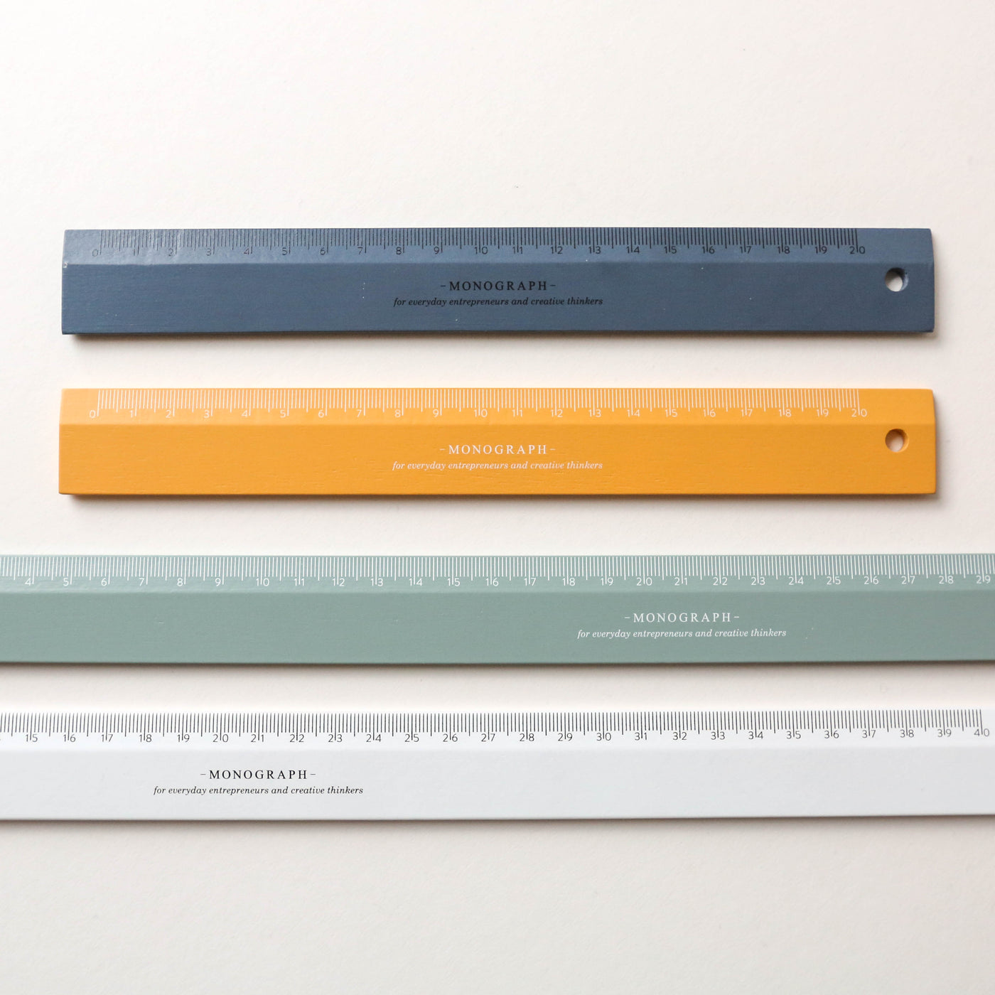 Monograph Wooden Ruler