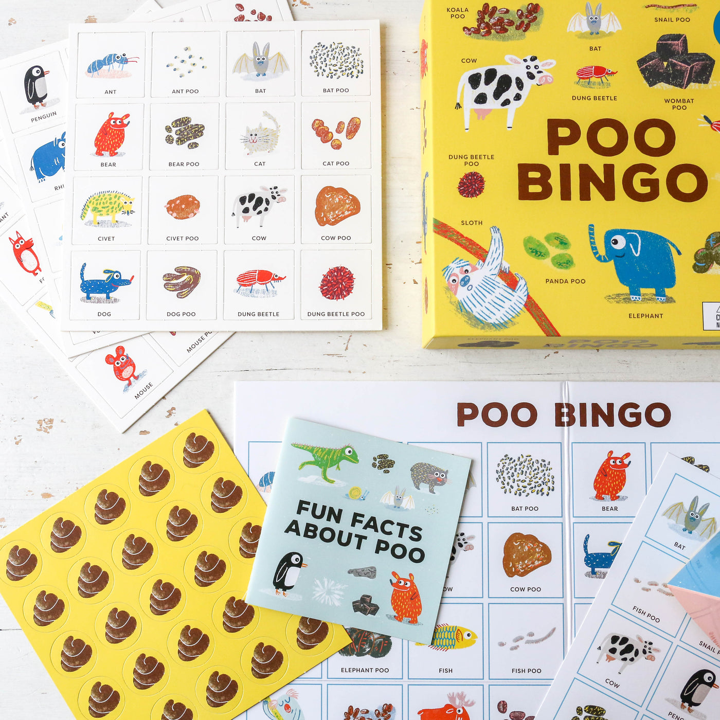 Poo Bingo Game