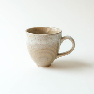 Taupe Stoneware Cup