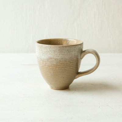 Taupe Stoneware Cup