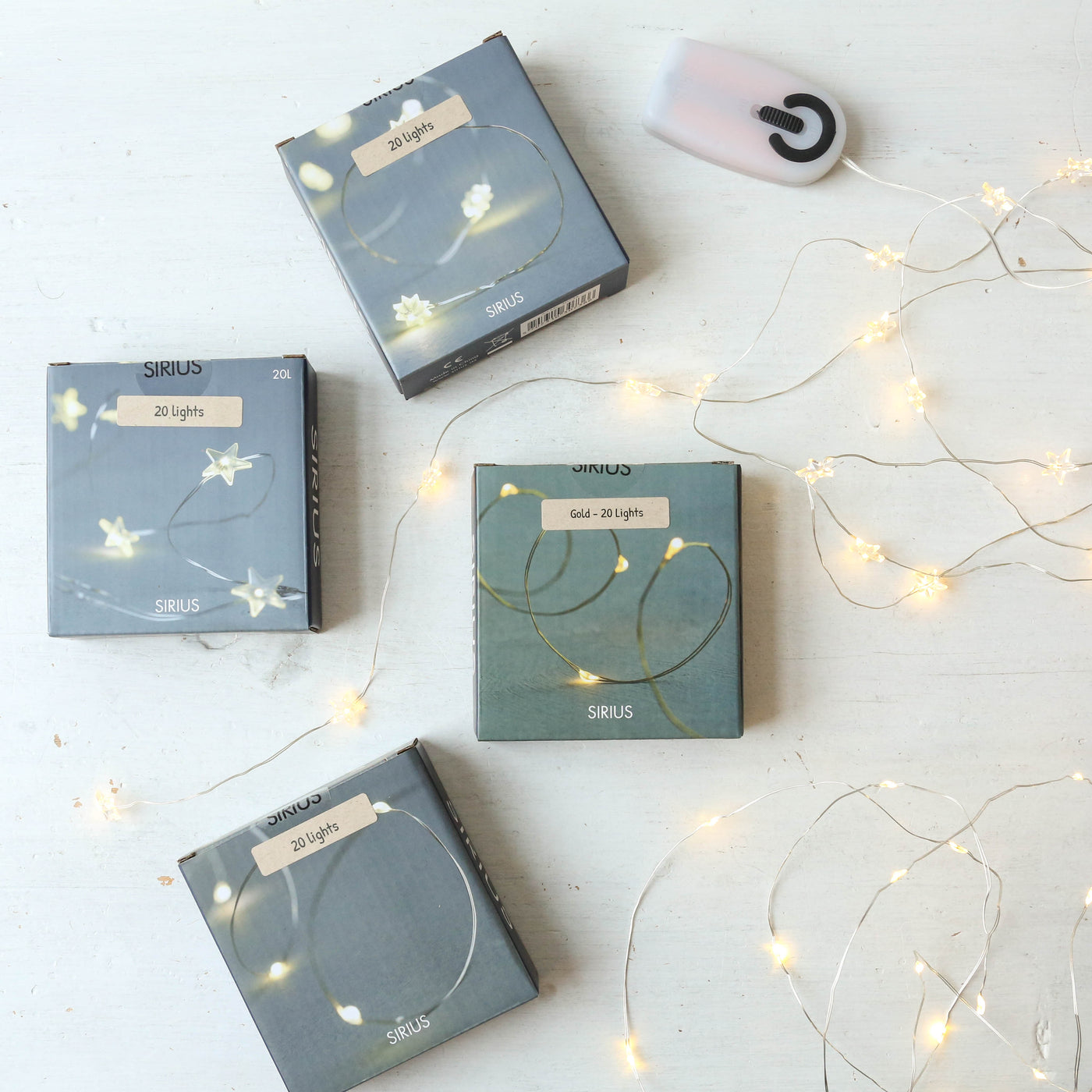 Battery Powered String Lights - 20 lights 1.9m