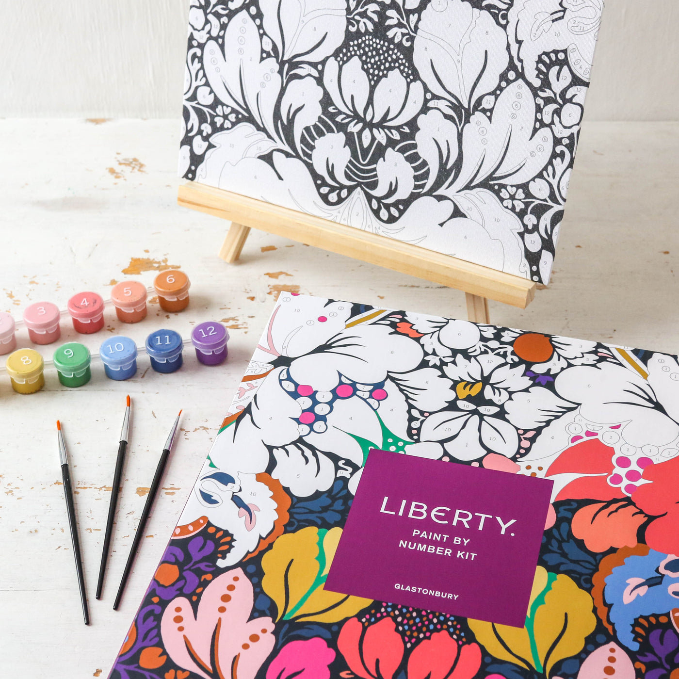 Liberty Paint By Number Kit - Glastonbury