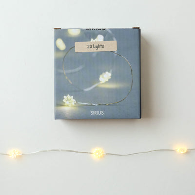 Battery Powered String Lights - 20 lights 1.9m