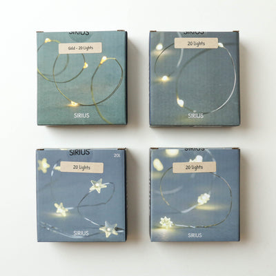 Battery Powered String Lights - 20 lights 1.9m