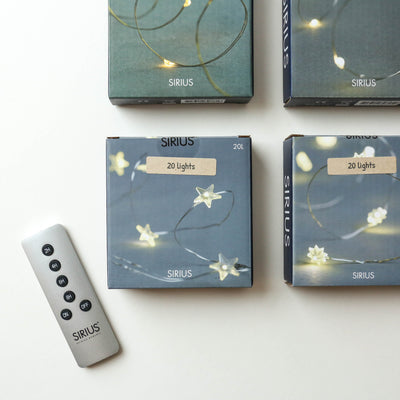 Battery Powered String Lights - 20 lights 1.9m