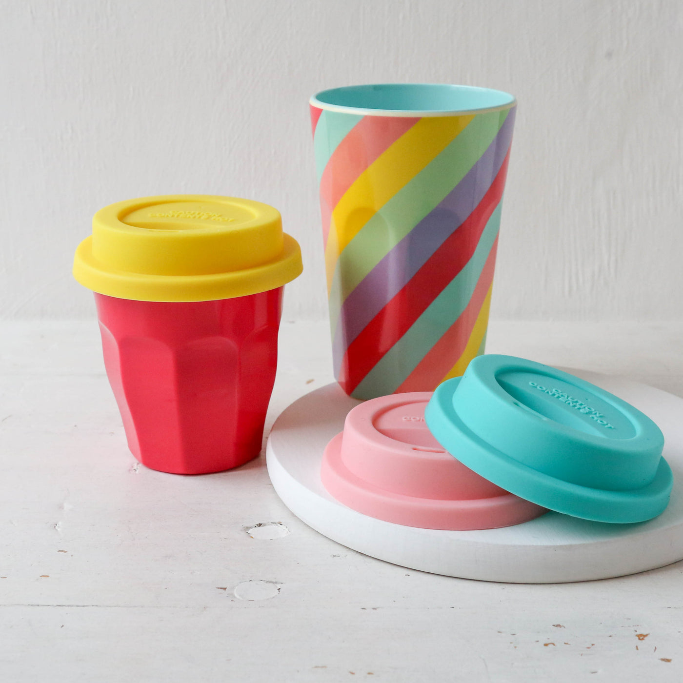 SALE Silicone Lids for Melamine Cup