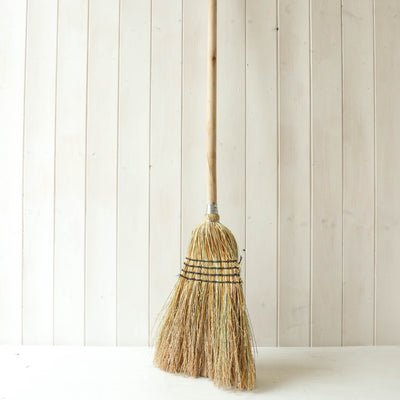 Eucalyptus Wood & Straw Broom - Local Pick Up Only