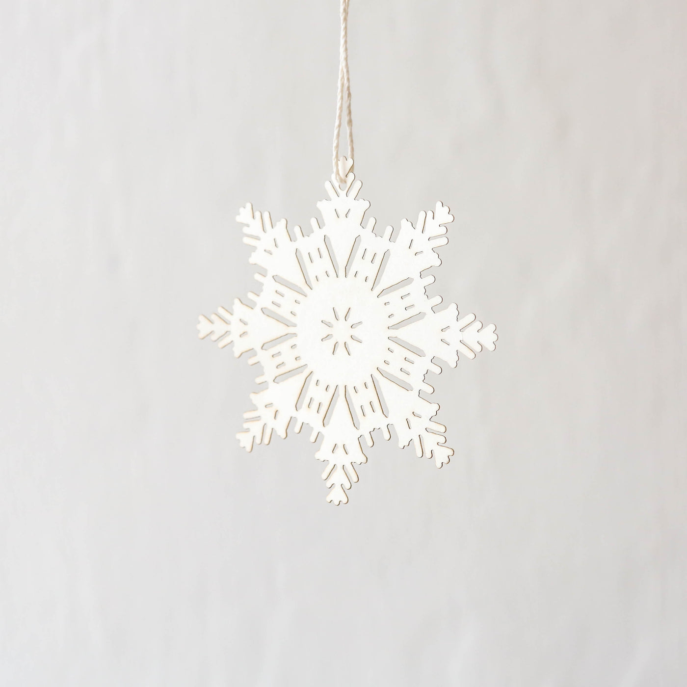 Paper Cut Snowflake Decorations