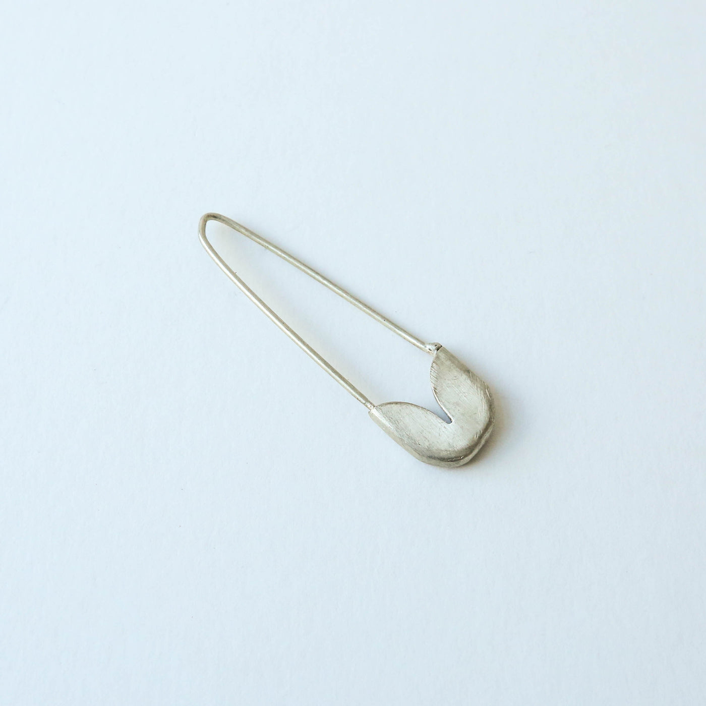 7.5cm Silver Scarf Pin