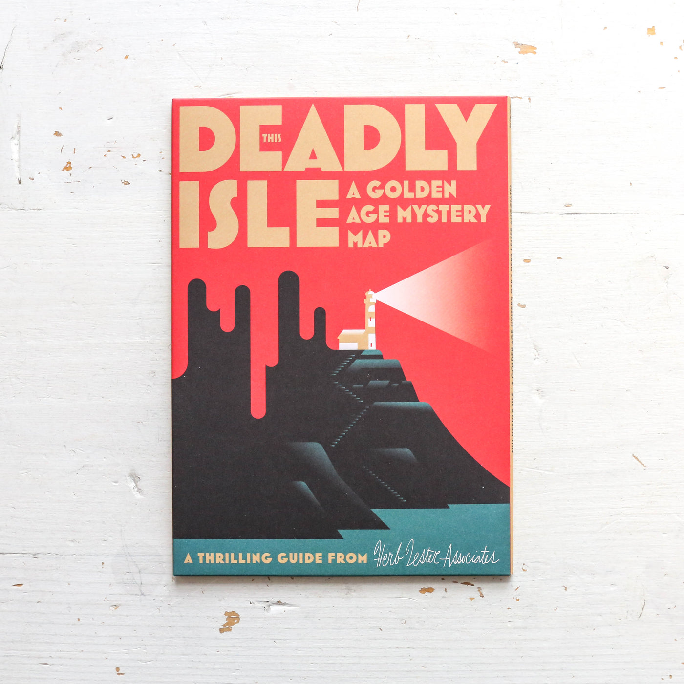This Deadly Isle Mystery Map
