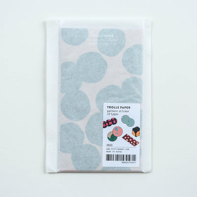 Patterned Circle Stickers - 10 sheets