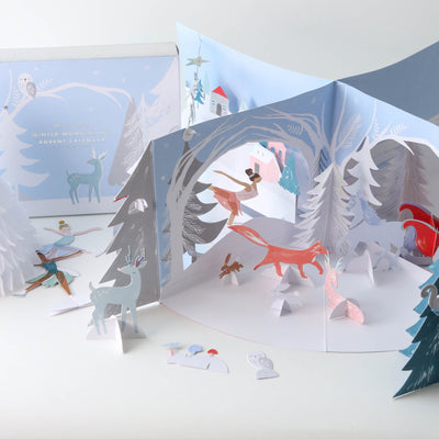 Winter Wonderland Paper Craft Advent Calendar