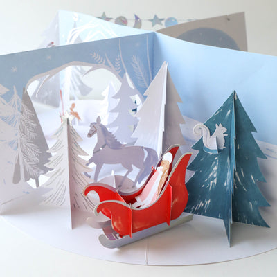 Winter Wonderland Paper Craft Advent Calendar
