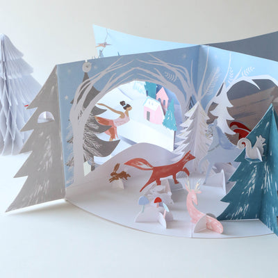 Winter Wonderland Paper Craft Advent Calendar