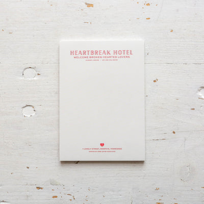 Fictional Hotel Notepad