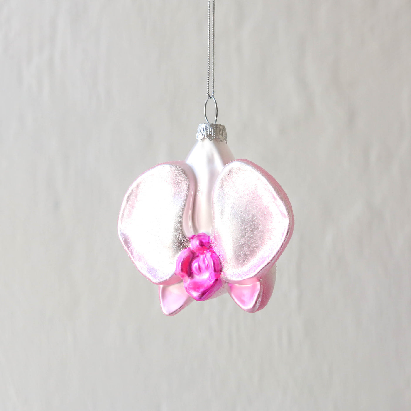 SALE Orchid Rose Christmas Ornament