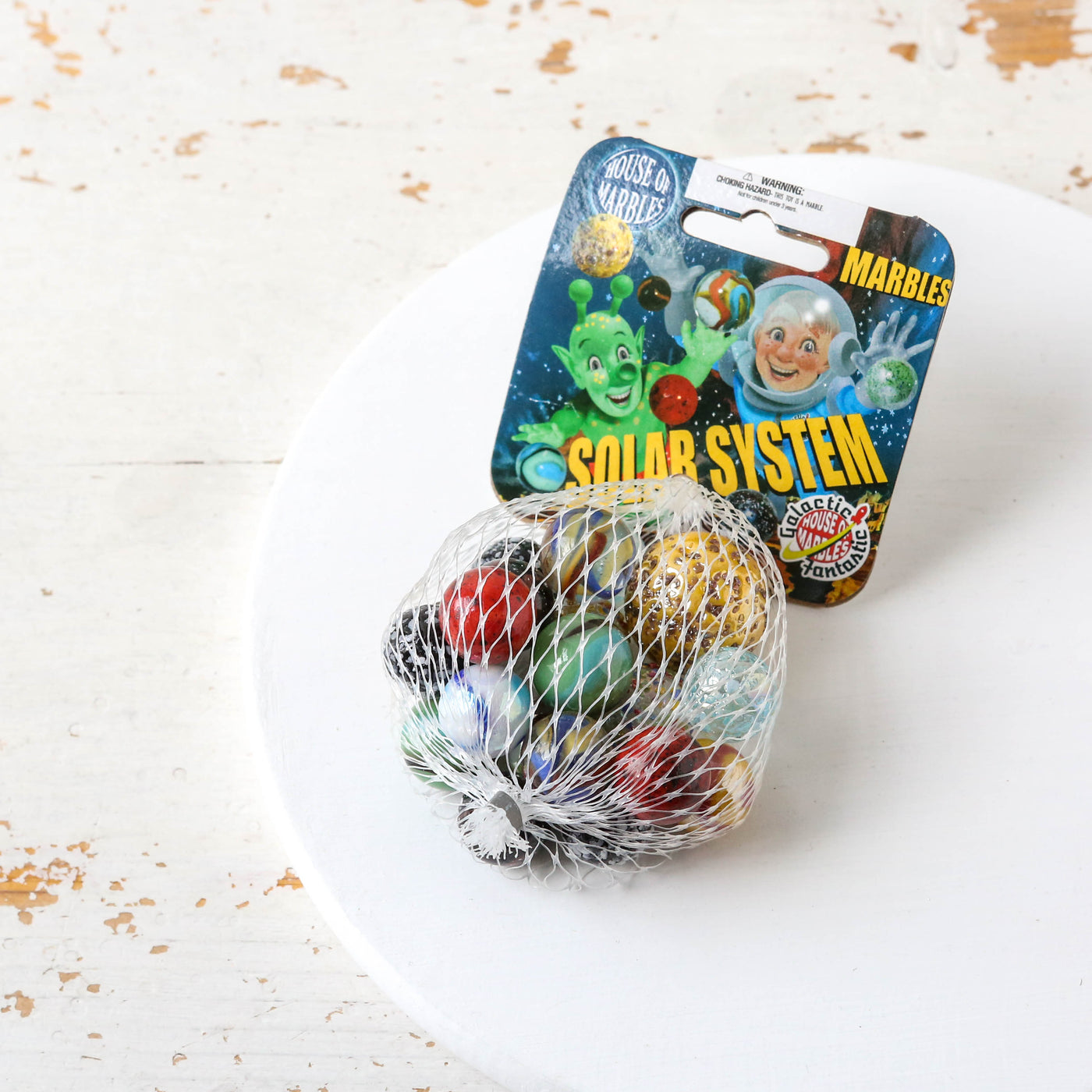 Solar System Net of Marbles