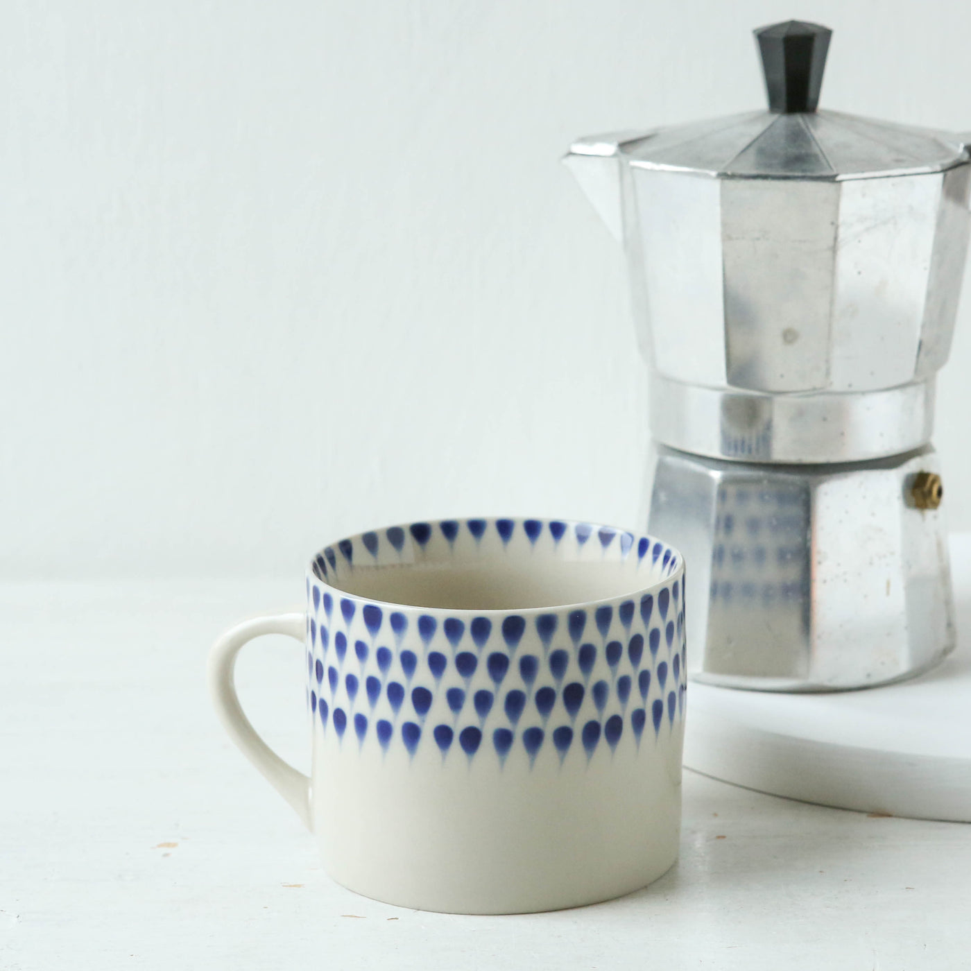 Drop Ceramic Mug - Small Indigo