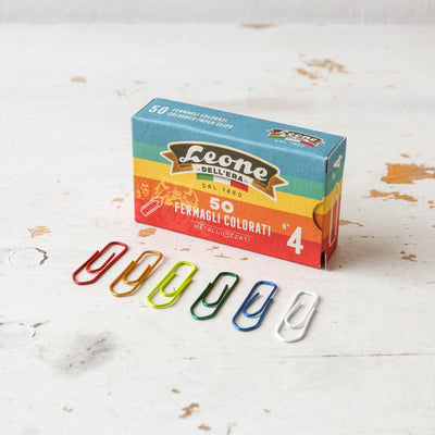 Multicolour Paperclips by Leone Dell'Era