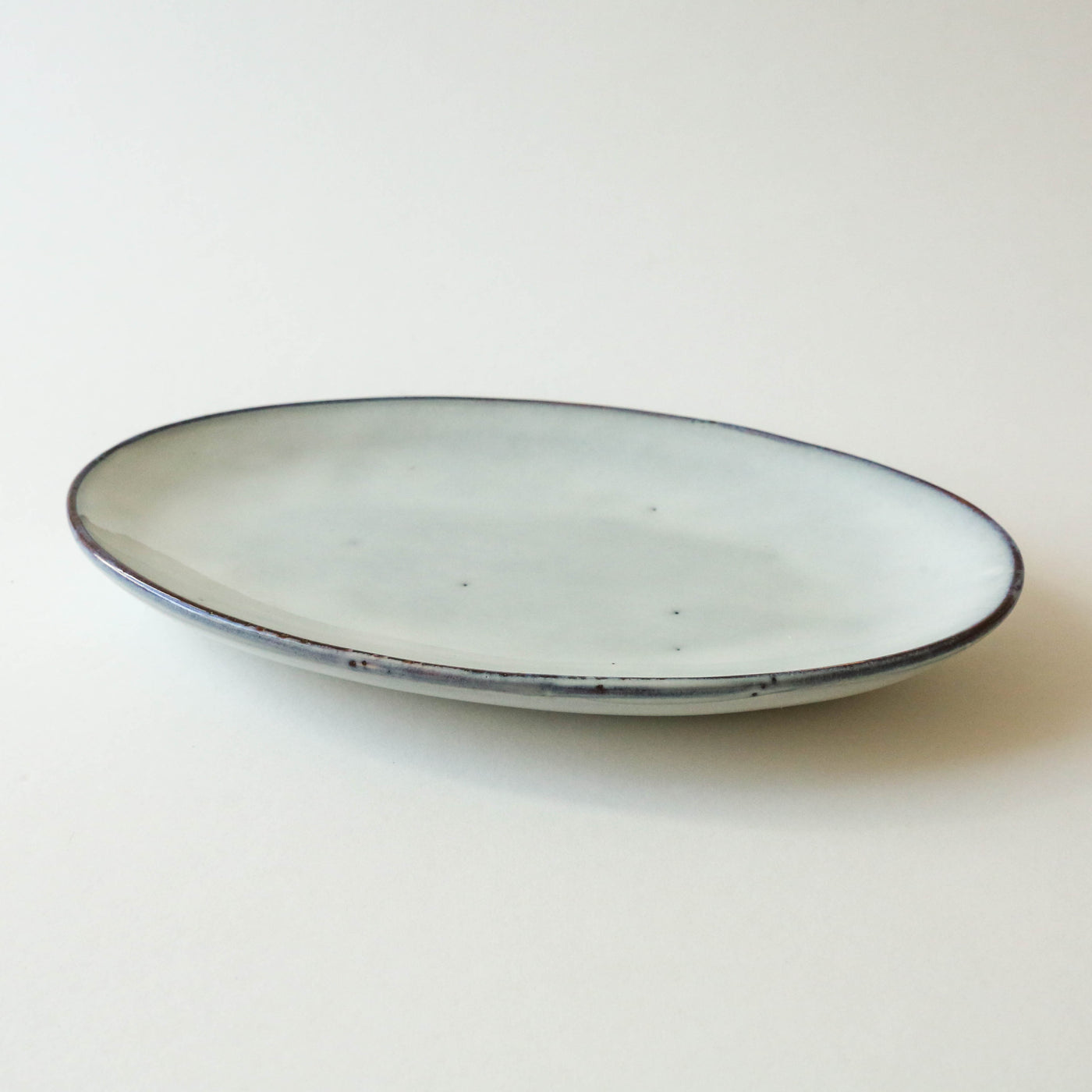 Nordic Sand Oval Plate - Small