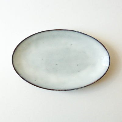 Nordic Sand Oval Plate - Small