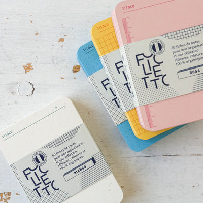 A7 Deck of 60 Memo Cards - Solid Colours