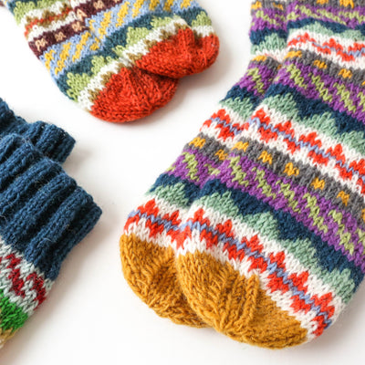 Hand Knitted Chunky Socks