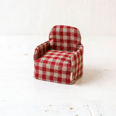 Maileg Chair for Mouse - Red