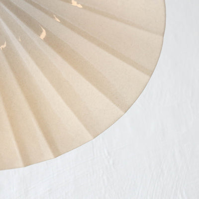 Fluted Pendant Lamp 'Anita' - Antique White