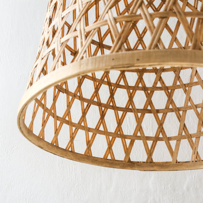 Bamboo Woven Lampshade - Large