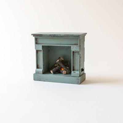 Maileg Fireplace - Blue