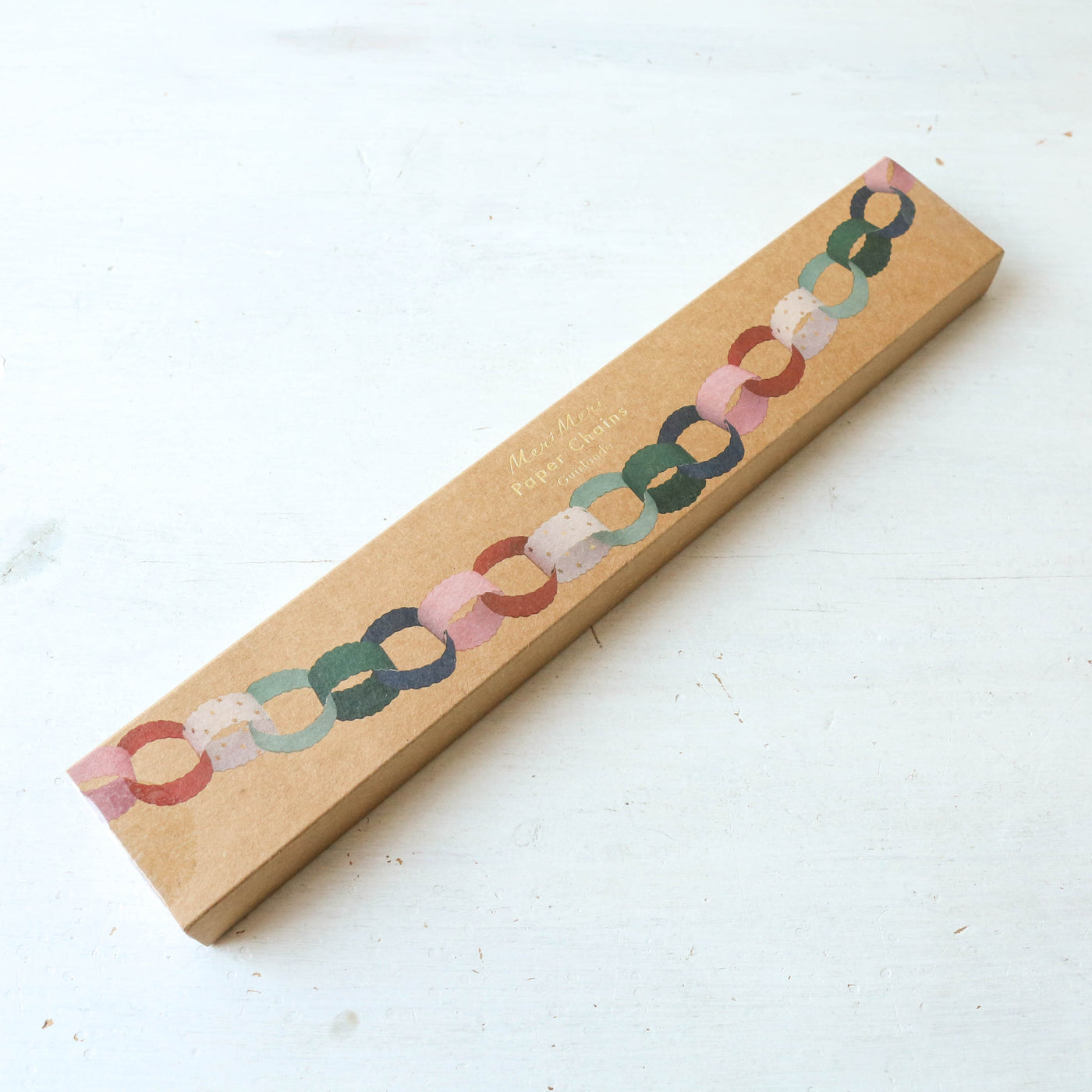 Scalloped Christmas Paper Chains