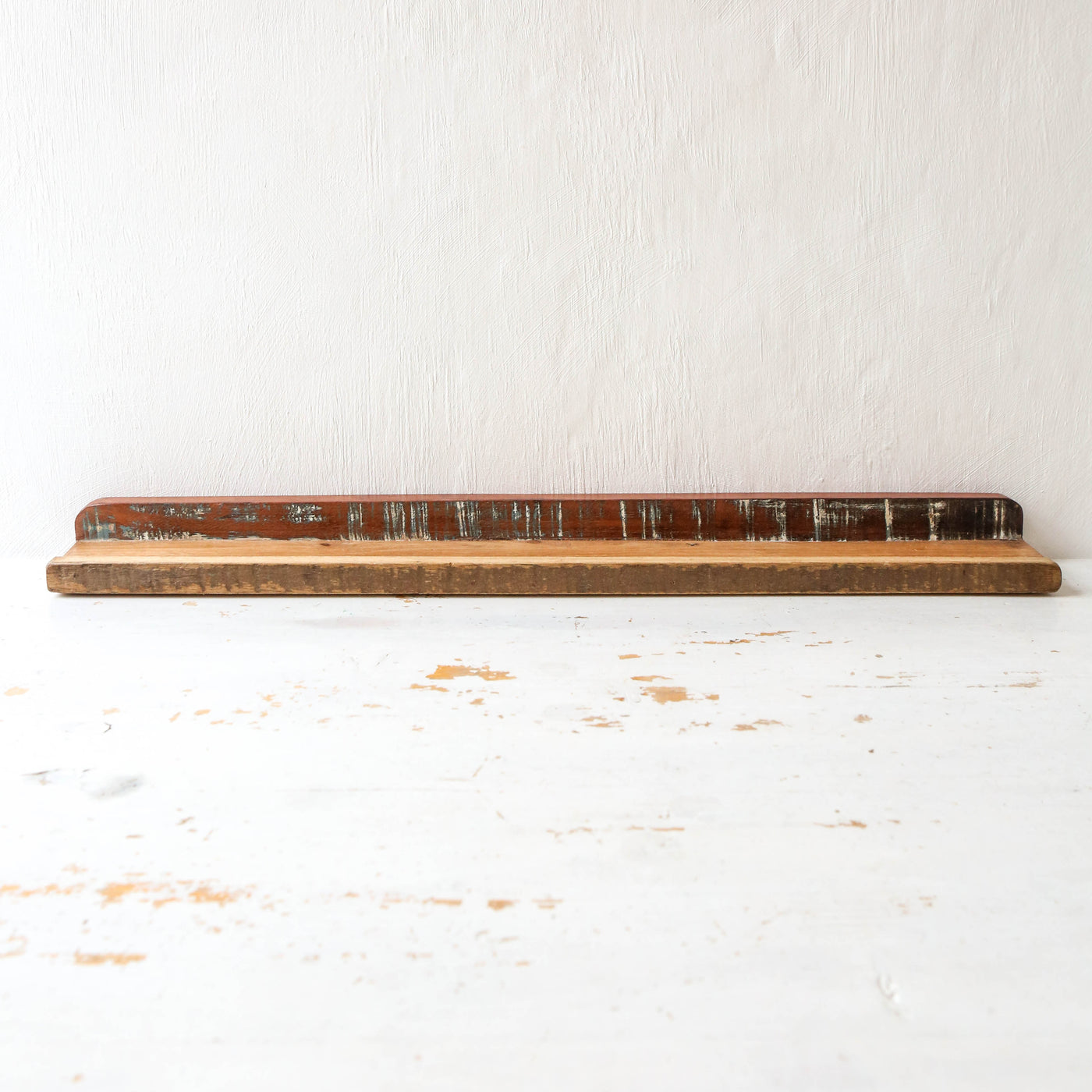 Reclaimed Wood Gallery Shelf