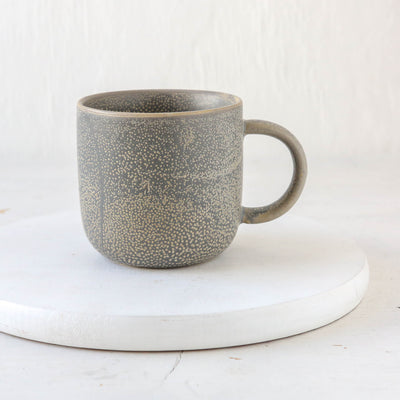 Kendra Stoneware Cup - Grey