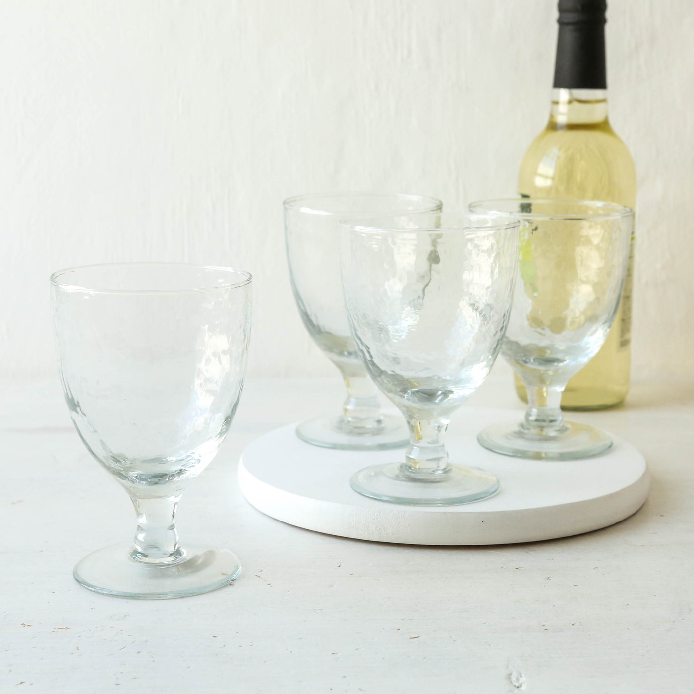 Yala Hammered Wine Glass