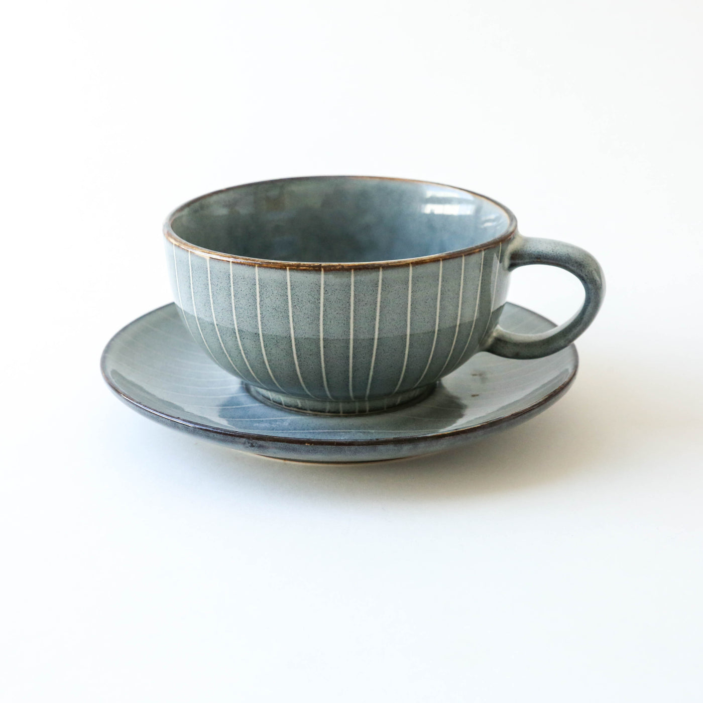 Nordic Sea Cup with Saucer - Large