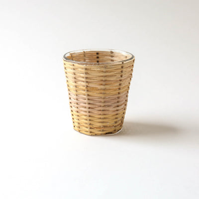 Rattan Covered Planter