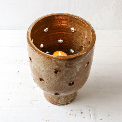 Artist Rustic Candle Holder - Medium