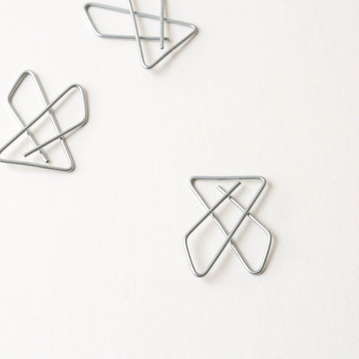 Silver Butterfly Paper Clip