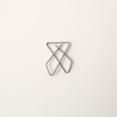 Silver Butterfly Paper Clip