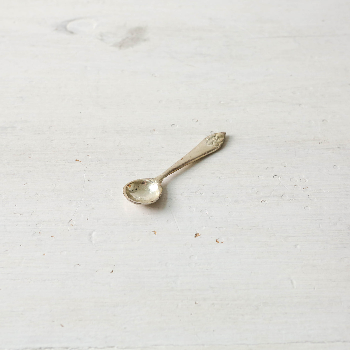 Decorative Metal Salt Spoon